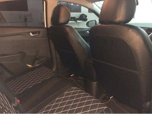 Авточехлы на Hyundai Solaris 2 Авточехлы на Hyundai Solaris 2