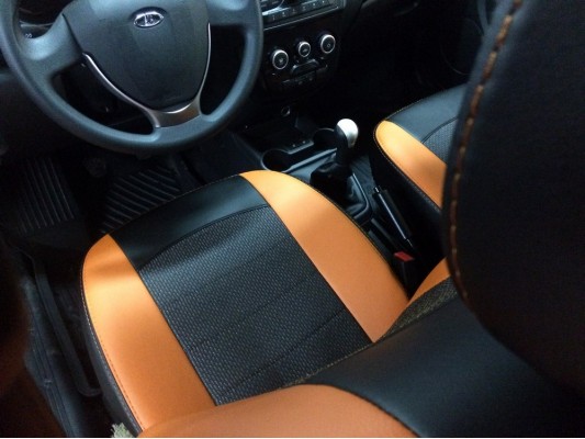 Авточехлы на Lada Kalina 2