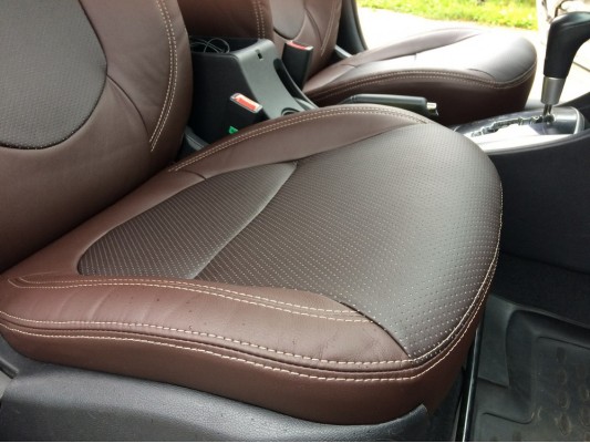 Каркасные авточехлы на Hyundai Solaris