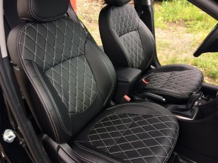 Каркасные авточехлы на Hyundai Solaris