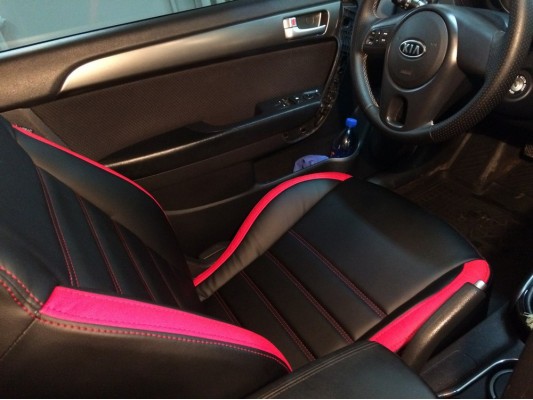 Каркасные авточехлы на KIA Cerato Koup