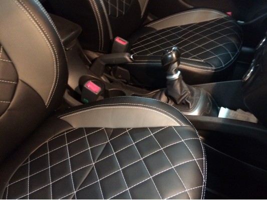 Каркасные авточехлы на KIA Rio 3