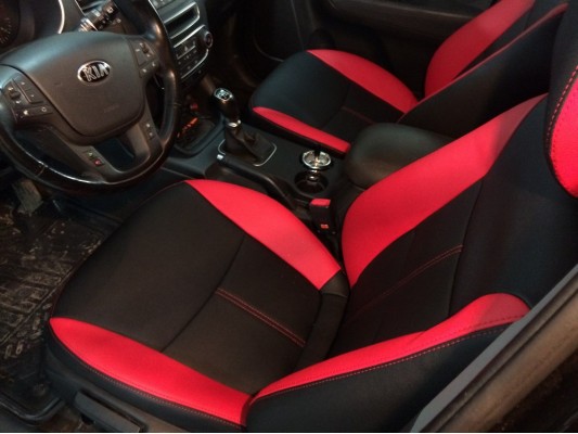 Каркасные авточехлы на KIA Sorento 2