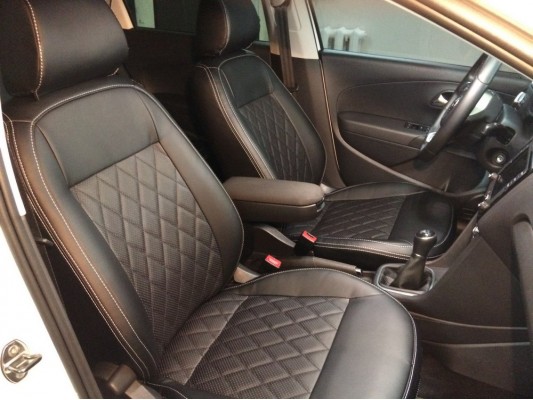 Каркасные авточехлы на Volkswagen Polo