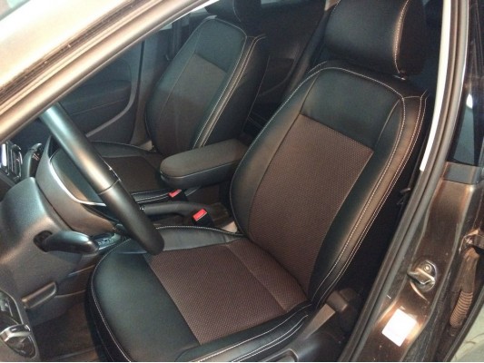 Каркасные авточехлы на Volkswagen Polo