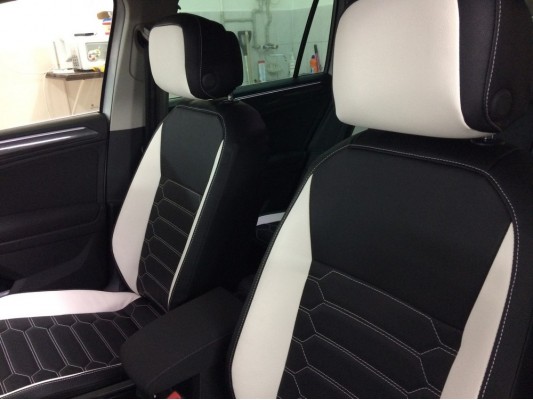 Каркасные авточехлы на Volkswagen Tiguan 2 поколения